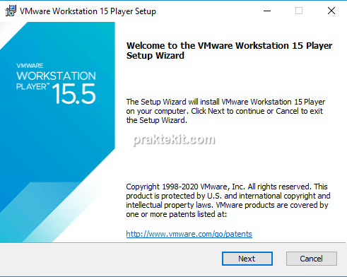 Cara Instal VMware Workstation Player