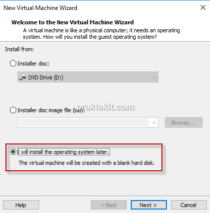 Cara Instal Mikrotik CHR di VMware Workstation Player