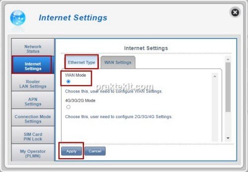 Setting Router D-Link DWR-920